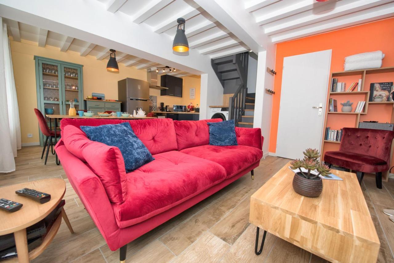 L'Ancre Des Falaises - Maison Vue Mer & A 50M Plage エトルタ エクステリア 写真