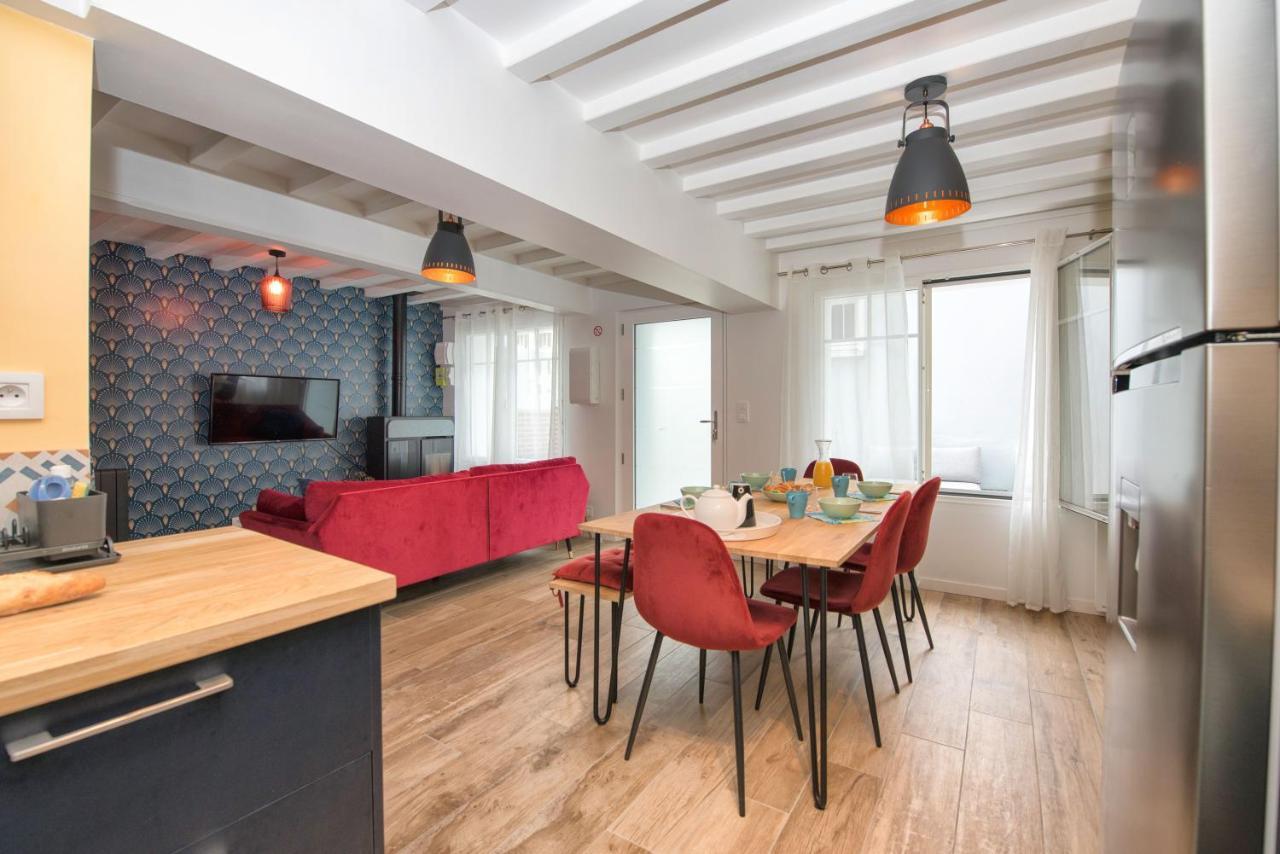 L'Ancre Des Falaises - Maison Vue Mer & A 50M Plage エトルタ エクステリア 写真