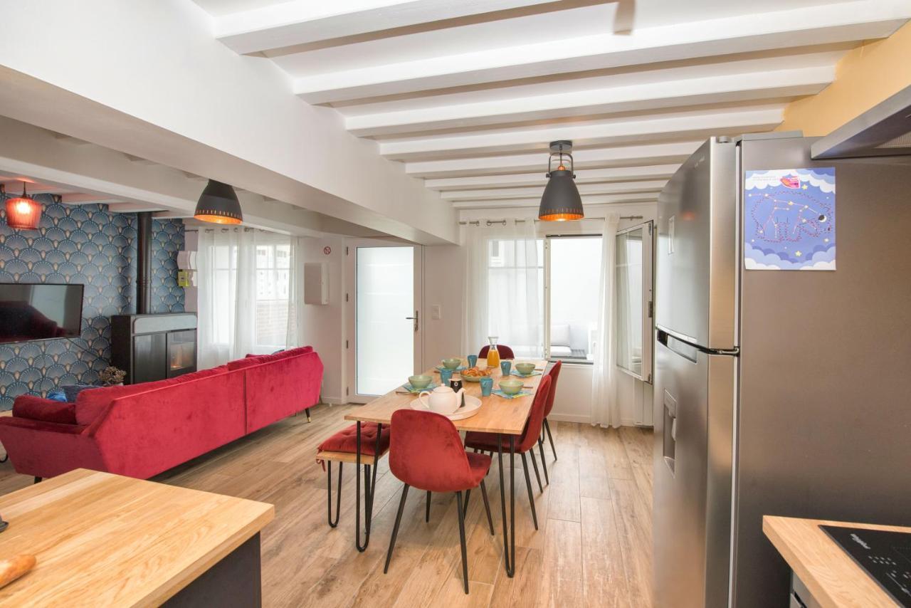 L'Ancre Des Falaises - Maison Vue Mer & A 50M Plage エトルタ エクステリア 写真