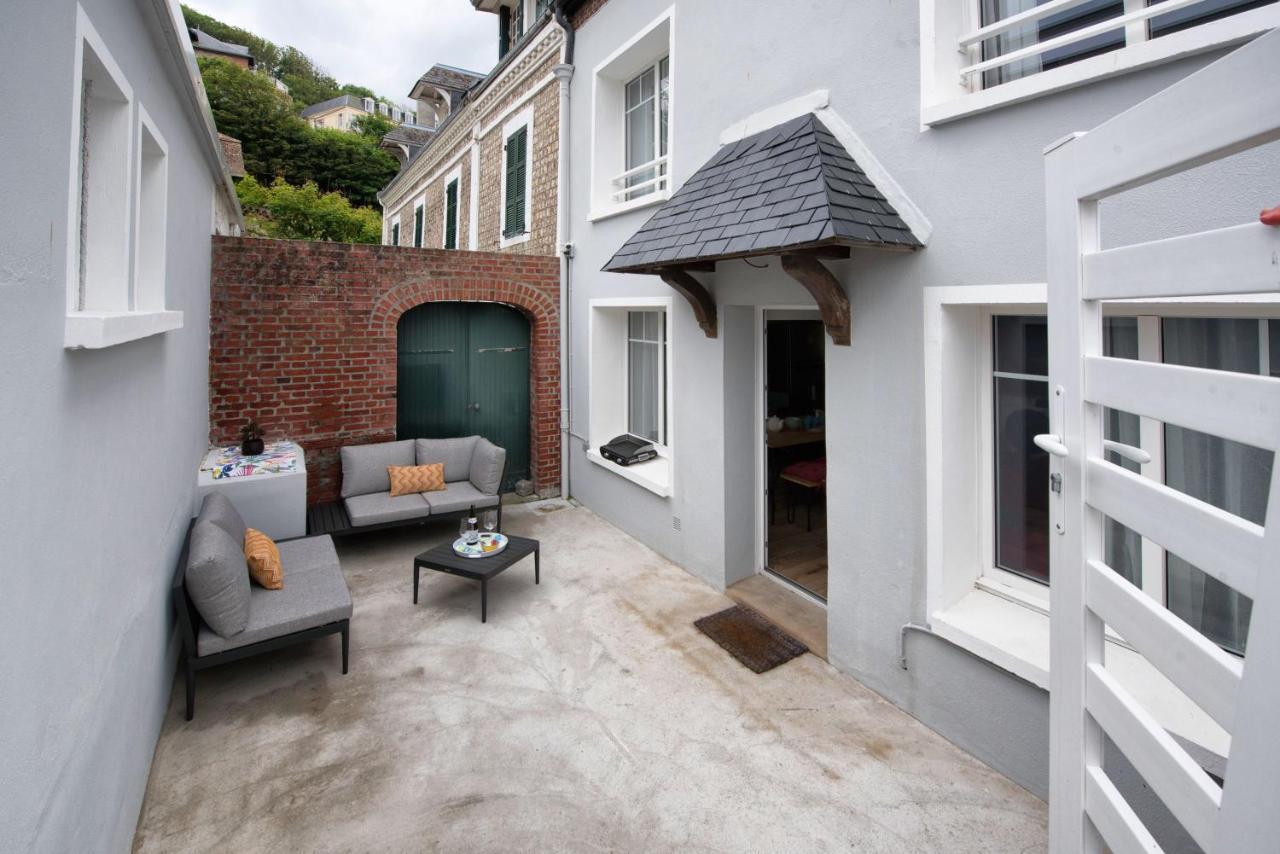 L'Ancre Des Falaises - Maison Vue Mer & A 50M Plage エトルタ エクステリア 写真